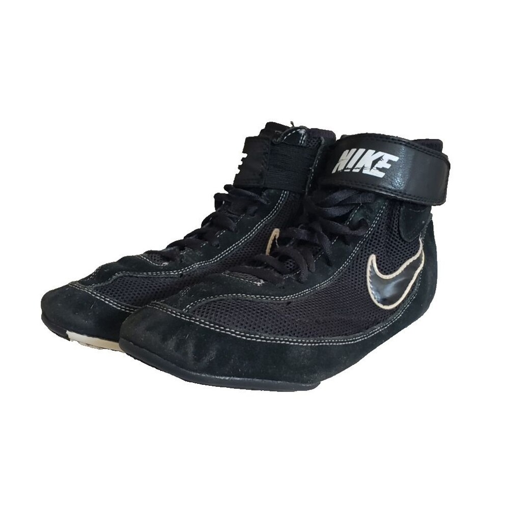 Nike Wrestling Shoes‎ Mens Sz 7 Speed Sweep VII 7 Used 366683 001 Mat MMA Boxing